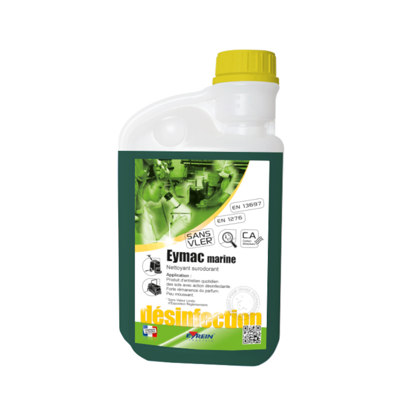 EYMAC MARINE - Bidon doseur 1 L - Nettoyant surodorant entretien et désinfecte