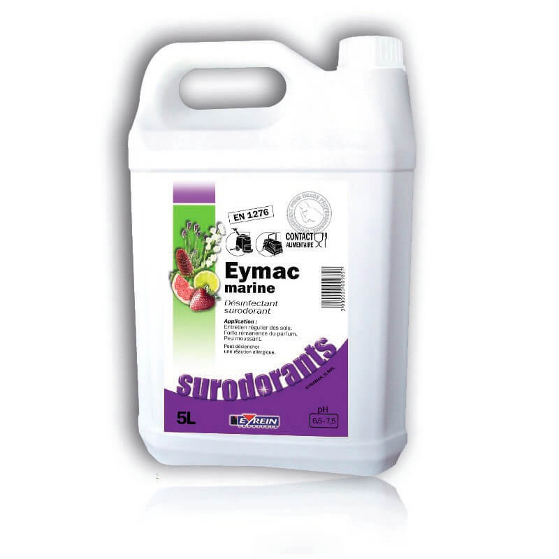 EYMAC MARINE - Bidon 5 L - Nettoyant surodorant entretien et désinfectant