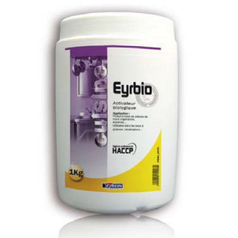 EYRBIO - Seau 1Kg - Activateur biologique pour bacs graisse, fosses septiques ..