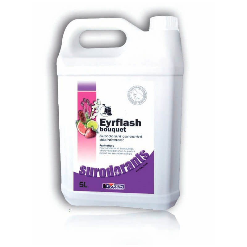 EYRFLASH BOUQUET - Bidon 5 L - Désodorisant mauvaises odeurs persistantes