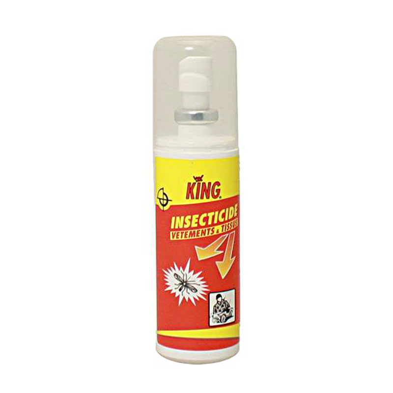 INSECTICIDE SPRAY VETEMENT TISSU 100 ml - traiter vtements tissus moustiquaires