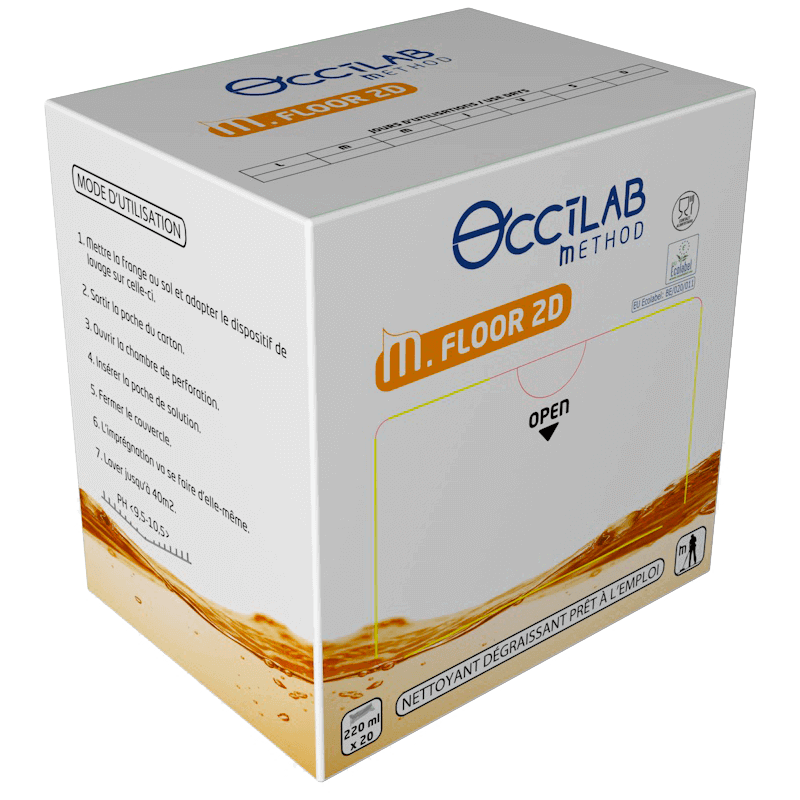 M SYSTEM CAPEM DOSES FLOOR 2D nettoyant dgraissant colabel (x  20 doses)