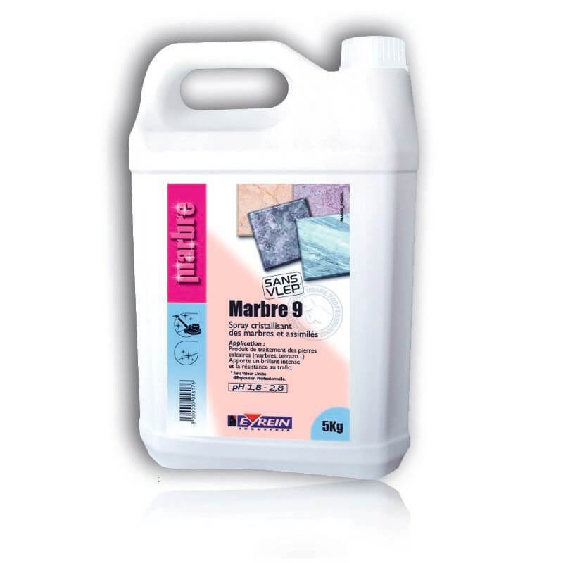 MARBRE 9 - Bidon 5 Kg - Spray cristallisant des marbres et assimils