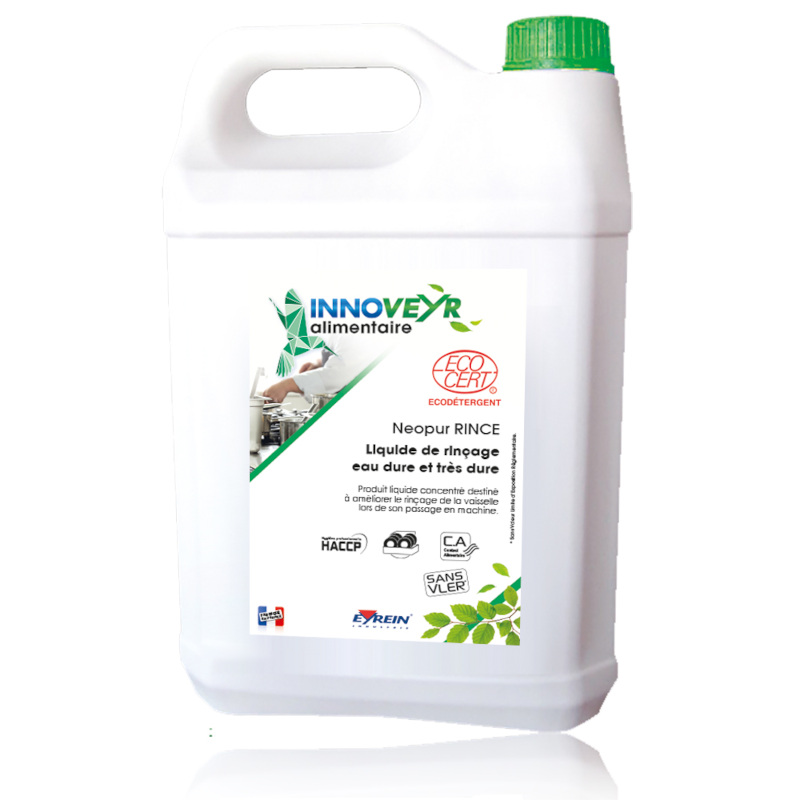 NEOPUR RINCE - Liquide de rinage - Bidon 5L - ECOCERT