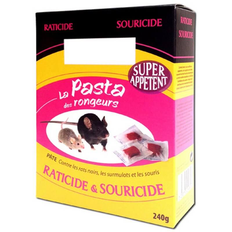 PATE RAT SOURIS RUBIS PASTA 150 GR ( 15 x 10 GR )