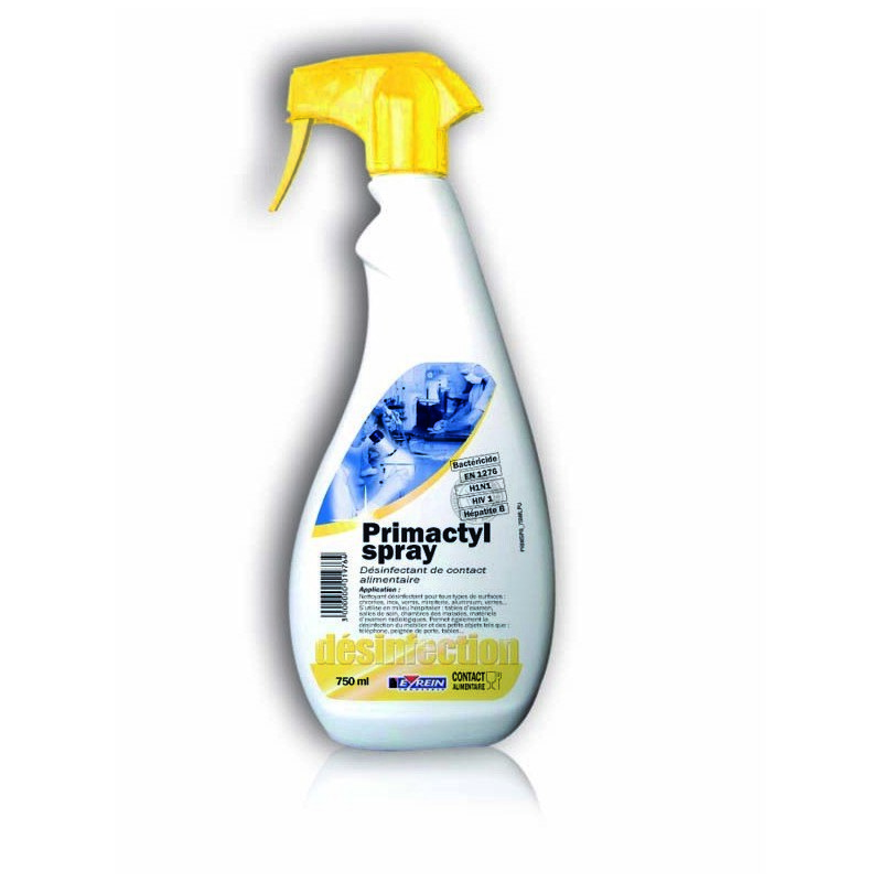 PRIMACTYL SPRAY - Pulv.750 ml - Dsinfectant de surfaces de contact alimentaire