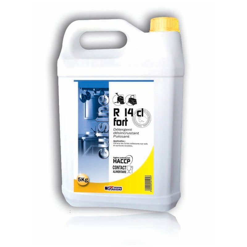 R 14 CL FORT - Bidon 5 KG - Dtergent dsincrustant puissant fortes salissures