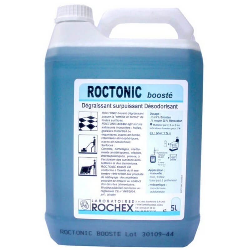 ROCTONIC BOOSTE - Bidon 5 L - Dgraissant dsodorisant de remise en tat surface