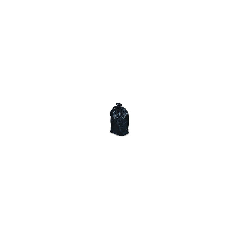 SACS POUBELLES 10 L HD NOIR - Carton de 1000 poches noires haute densité