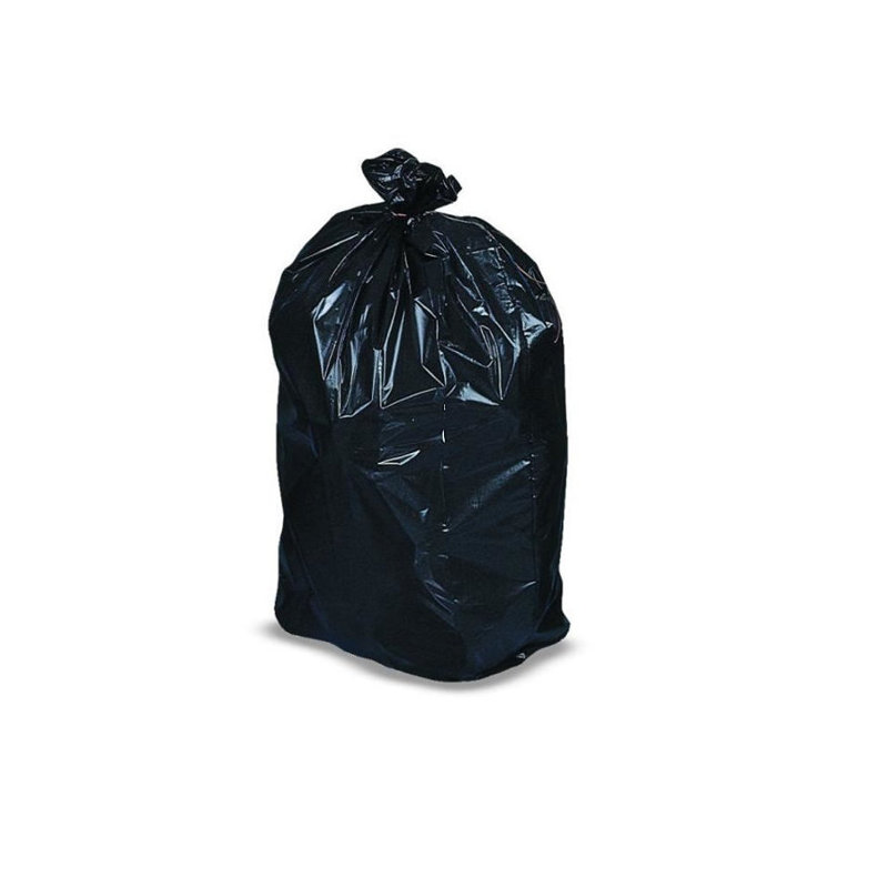 SACS POUBELLES 100 L BD NOIR 30 ECO - Carton de 200 poches basses densit