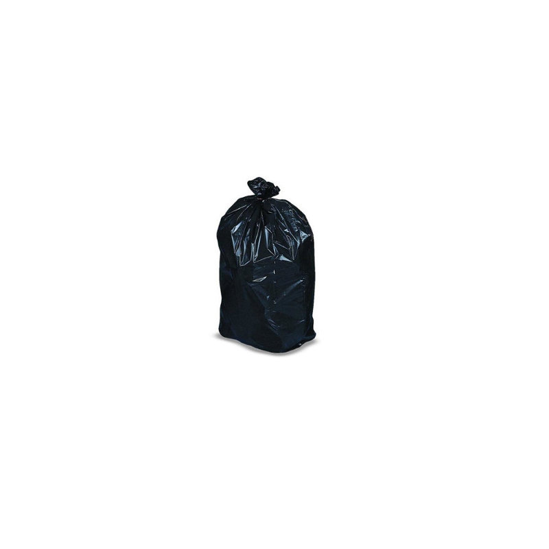 SACS POUBELLES 30 L HD NOIR CORBEILLE - Carton de 500 poches noires