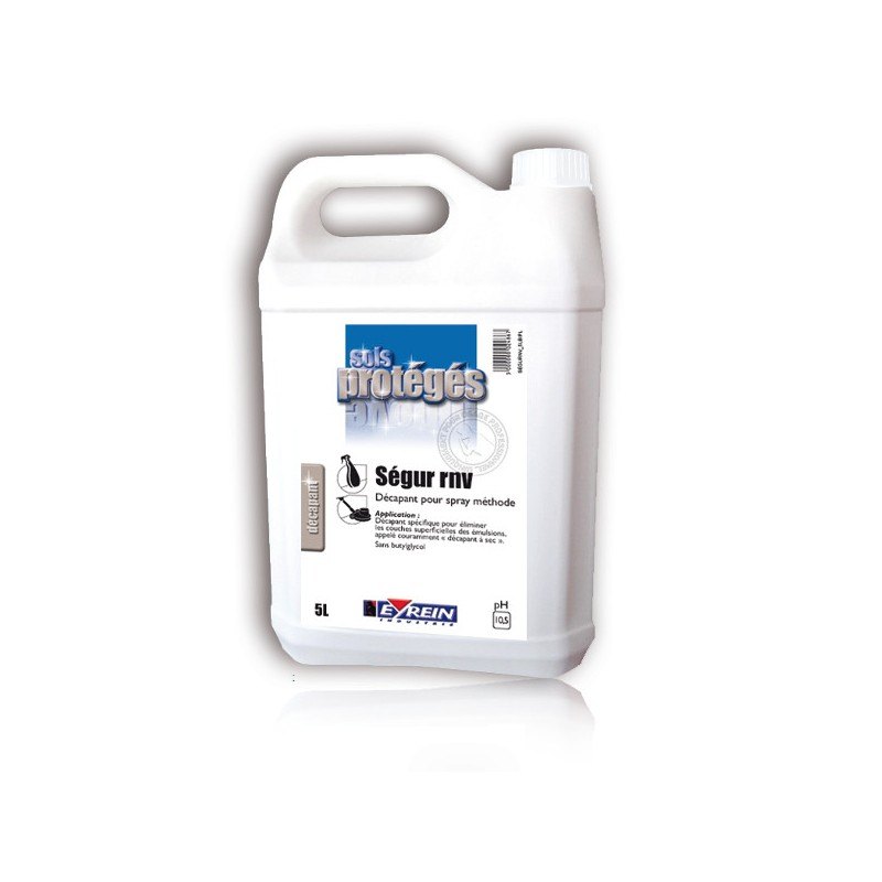 SEGUR RNV - Bidon 5L - Dcapant pour spray mthode