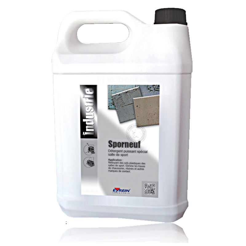 SPORNEUF DETERGENT PUISSANT SPECIAL SALLE DE SPORT - Bidon 5L - Sols, vestiaires