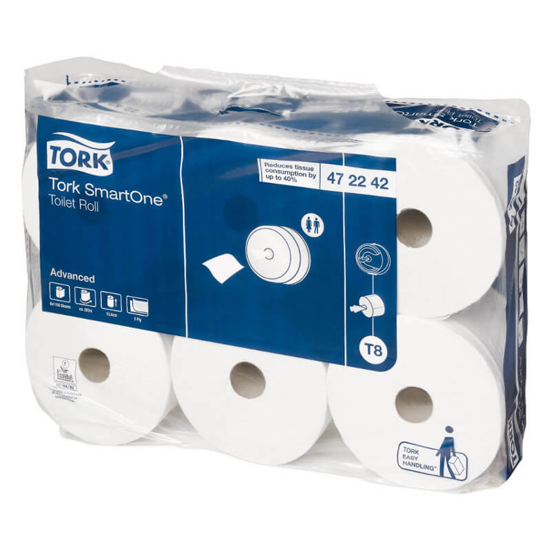 Papier Toilette grand rouleaux Maxi Jumbo 300 m - Lot de 6-Labo plus