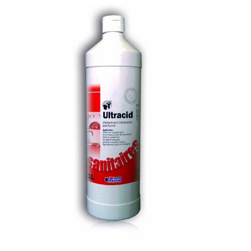 ULTRACID - Bidon 1 L - Puissant dtergent dtartrant remise en tat sanitaires