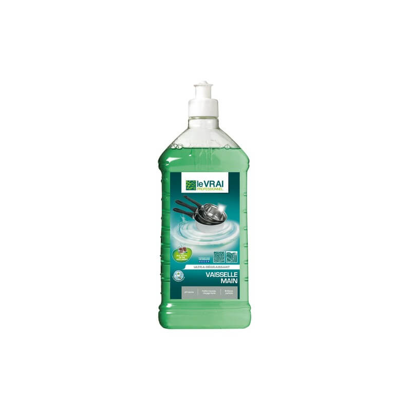 VAISSELLE MAIN - Bidon 1 L - Dgraissant fort toutes salissures et dpots gras