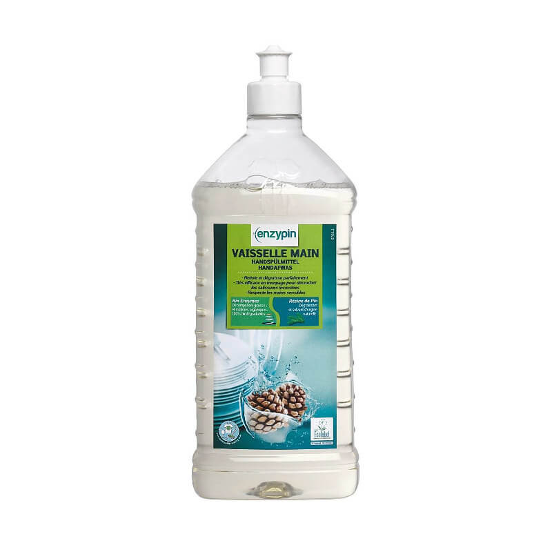 VAISSELLE MAIN - Bidon 1 L - Liquide vaisselle enzymatique - ENZYPIN ECOLABEL