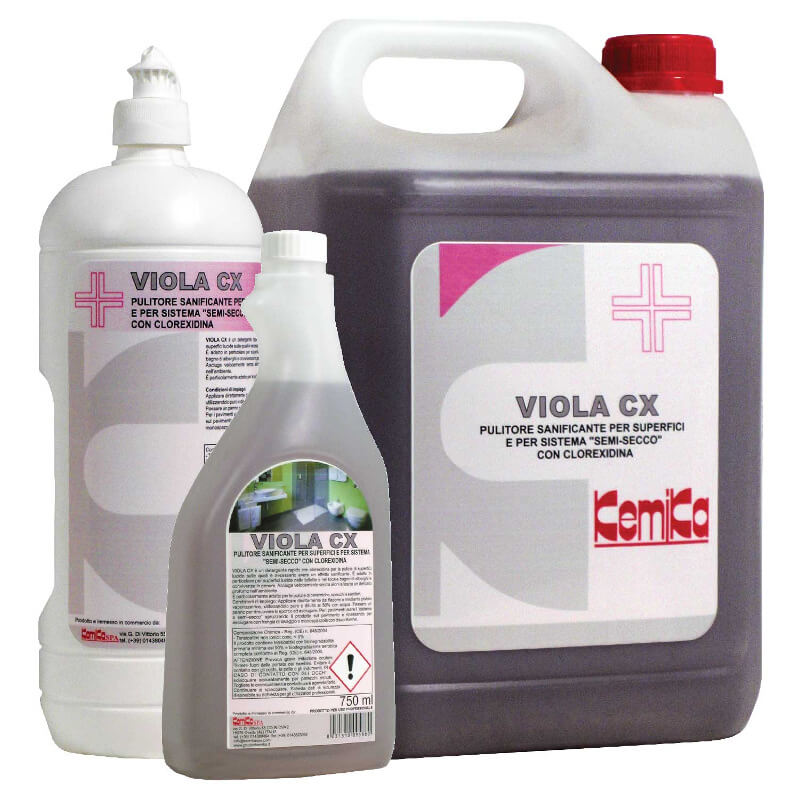 VOILA CX - Violette - Bidon 5 L - Nettoyant détergent désinfectant sanitaires