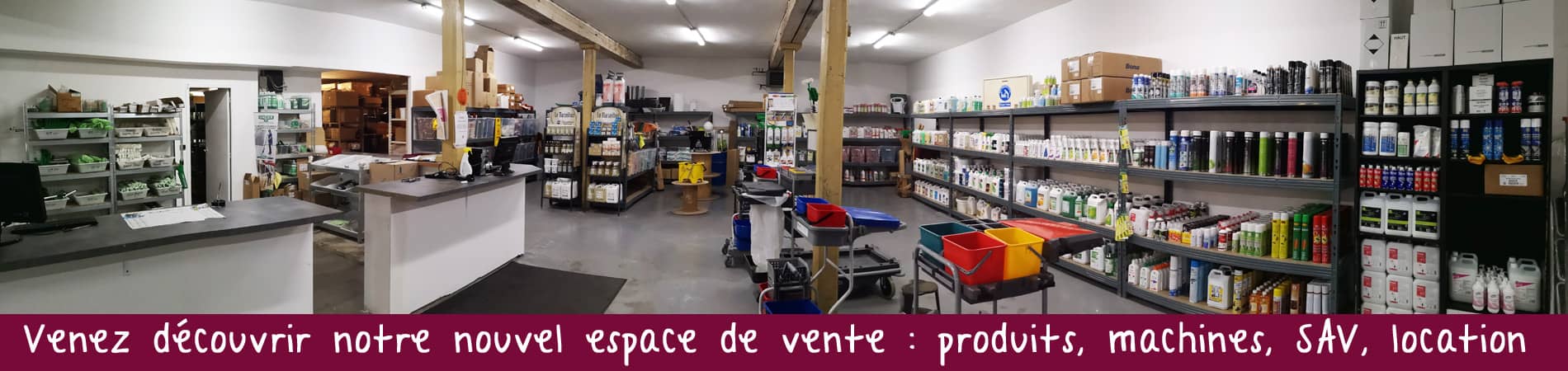 Banniere magasin